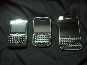 De nuevo cambio de terminal, Blackberry Pearl (8100)