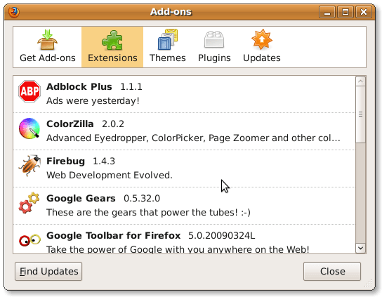 Extensiones Firefox, imprescindibles