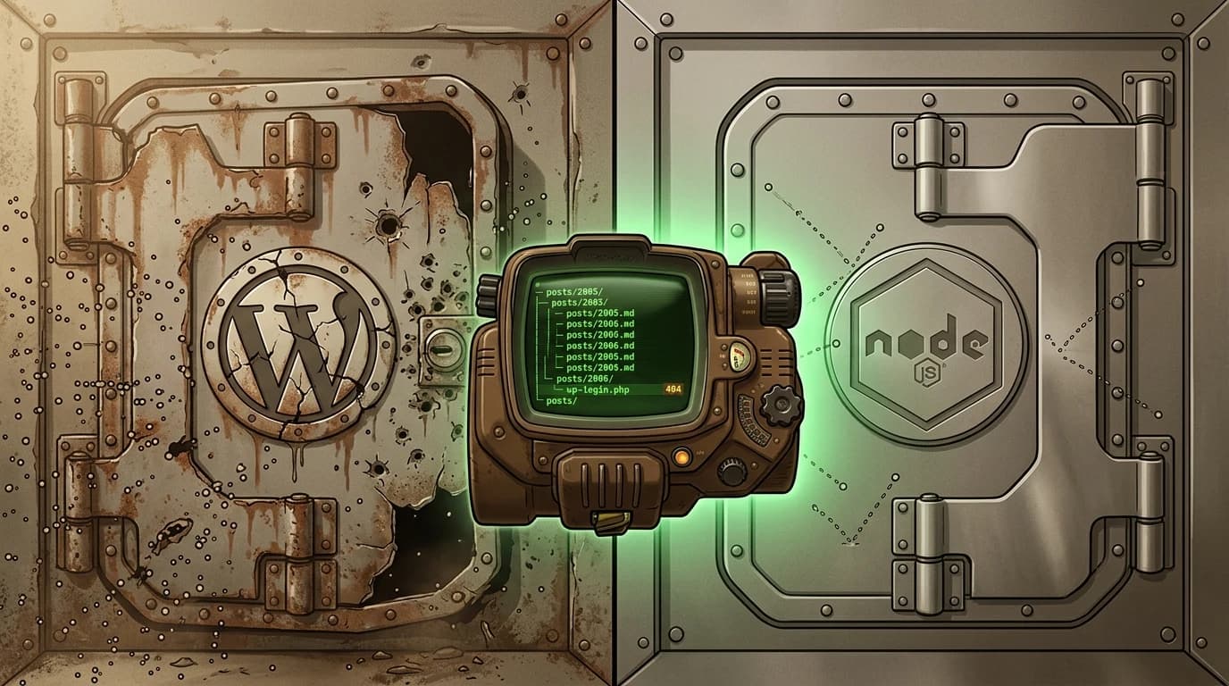 Otros 5 años ... y aquí estamos. Eso si, estrenamos arquitectura. Bye bye Wordpress